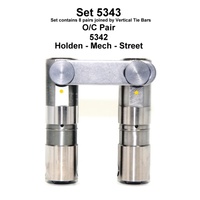 HOLDEN V8 253 308 5.0 SOLID MECHANICAL ROLLER LIFTERS ULTRA PRO 0.842" DIA 0.700" WHEEL TIE BAR LINK