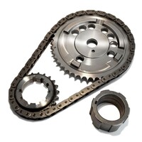  Single Row, Timing Chain Gear Set Kit, LS2 LS3 Single Bolt, Adjustable, 4 Multi Trigger, L76, L77, L98, 6.0L, 6.2L 