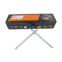 8.400" Pushrods, 0.110" Wall, 5/16" 210 deg Radius, Ford 351 Cleveland Flat Tappet (Factory Length) ball ball pushrods. 
