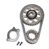 Timing Chain Gear Set Ford 5.0L Windsor, DART 302W HO EFI 1984+ Torrington Thrust Plate + Double Roller Chain, Torrington Bearing Gold Series