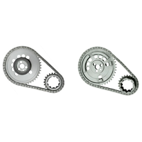 LSA Timing Chain Gear Set, SINGLE ROW, 3 Bolt, Torrington Bearing, 9 keyway adjustable,  4 Multi Trigger kit
