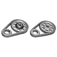Timing Chain Gear Set Ford 5.0L Windsor, DART 302W HO EFI 1984 on, Adjustable Kit + Double Roller Chain, Torrington Bearing