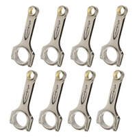 6.125" Chevy 350 4340 H BEAM CONNECTING RODS ARP 2000 ROD BOLTS Stroker Conrods