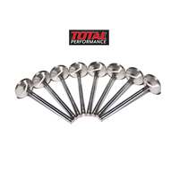 AFD HEADS INTAKE 2V VALVE- 2.125'' x 5.220" - 11/32'' - STAINLESS STEEL SET OF 8