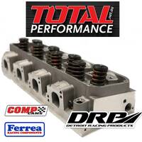 FORD 351 CLEVELAND CYLINDER HEADS 2V 351 393 408 - Aluminium, Proline RPM Valve Springs,  Complete Assembled Hydraulic Roller, 0.720" max lift