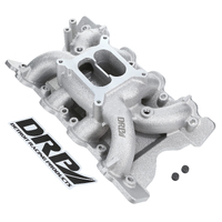 FORD 2V Cleveland 351C Intake Inlet Manifold Dual Plane, Air Gap type - Slotted Bolt Holes