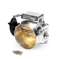 LS 92MM Billet Throttle Body Aluminum Silver w/o TPS or IAC SUIT Sniper MPI FAST 146302B 146102B