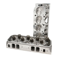 BBC 454 Big Block Chevy Cylinder Heads, 290cc Oval Port, 110cc Chamber. Suits Hydraulic Flat Tappet, Pair