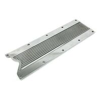 LS1 LS6 VALLEY PAN COVER PLATE - FINNED POLISHED ALUMINIUM + GASKET