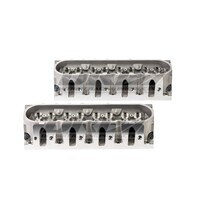 CNC PORTED GM LS1 LS2 CATHEDRAL PORT 243 HEADS - PAIR (2 Heads) Bare
