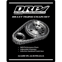 EARLY LS2 Timing Chain Gear Set Kit - Single Row, Billet & IWIS Chain Half Moon, 1 Trigger, 3 Bolt, 6.0L VE SS Holden Commodore V8 