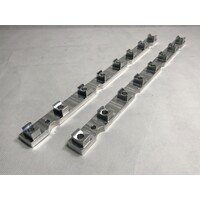 Pair LS3 to LS7 Conversion Rocker Arm Rail Pedestals Stands, suits Bolt Down, Non Adjustable OEM 1.7 LS3 rockers