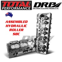 DRP SBC Small Block Chev 350 23° Heads DRP ASSEMBLED Comp Cams HYDRAULIC ROLLER