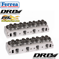 ASSEMBLED PAIR FORD V8 SBF Windsor Cylinder Heads 289 302 351W Hydraulic Roller/Aluminium/Ferrea Valves/LS dual springs