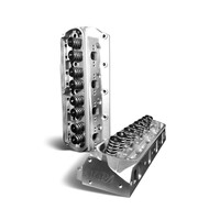 DRP ASSEMBLED PAIR Ford V8 SBF Windsor Aluminium Cylinder Heads DRP  289 302 351W HYD ROLLER