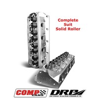 CNC Ford Windsor Aluminium Cylinder Heads SOLID ROLLER SBF PAIR  302W 347 351W COMPLETE ASSEMBLED