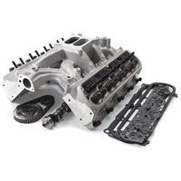 Edelbrock, power package, top end kit, all-in-one-box performance, total power package, intake manifold, intake, heads, cylinder heads, cam, camshaft,