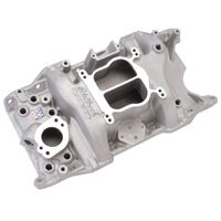  Chrysler Intake Inlet Manifold, Dual-Plane, Performer, Small Block 318 340 360, Satin