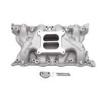 Ford 351C 2V Dual Plane Intake Inlet Manifold, Performer, Satin. 302 351 Cleveland