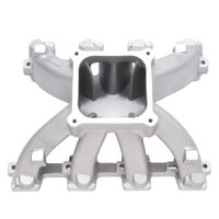 LS3 Inlet Intake  Manifold, Single-Plane, Super Victor Rectangle Port, with 4500 Dominator carby flange base. 