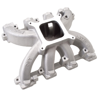 LS3 6.2L Carby Intake Manifold Single Plane Victor Jr Chevy, No EFI provision, 4150 base