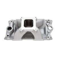 Super Victor II 23 Degree Intake Inlet HIgh Rise Single Plane Manifold Small Block Chevy, SBC