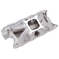 SBF 302W Windsor Victor Jr.  Intake inlet Single Plane Manifold Small Block Ford 347, 360, 8.2" Deck.
