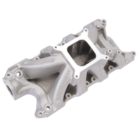 Super Victor Ford Windsor 289 302 347 Intake Inlet Manifold Single-Plane , Satin 8.2" Deck