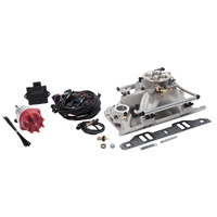 550HP Pro-Flo XT EFI Kit, Full Manifold, Distributor & throttle body Electronic Fuel Injection kit fits Chrysler Small-Block 318, 340, 360 (