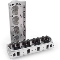 Edelbrock, SBF Head, 351c, Cleveland, 2V, Cylinder Head, Hydraulic Flat Tappet Cam, Made In The USA, V8, Cylinder Heads, 61699