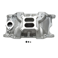 318 340 360 Chrysler Small Block Intake Manifold Dual-Plane, Performer RPM, Satin