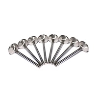 BBC Exhaust Valves 1.880" x 5.350" x 11/32" Chevy Big Block, 454, 6000 Series - 15 deg super flow. Stainless Steel