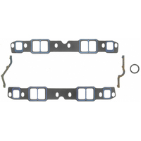 CHEVY SBC 350 Intake Manifold Gaskets TRIM TO FIT, CUT TO SIZE, 1.250-1.900 X 1.400-2.300 Small Block Chevy Kit