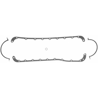 FORD 429 460 Big Block Sump Oil Pan Gaskets -0.094 in Thick, Multi-Piece, Rubber Coated Fiber