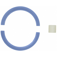 Rear Main Seal 2 Piece Rubber Seal, *OFFSET DOUBLE LIP for worn cranks. SBC Small Block Chevy 350 & GM 6-Cylinder SBC
