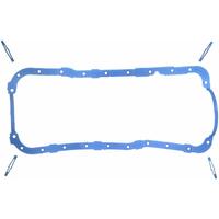 1 PIECE FORD 351 WINDSOR SUMP OIL PAN GASKETS, BLUE STEEL CORE SILICONE, PERMADRY