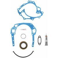FORD 351C TIMING COVER GASKET KIT + REPAIR SLEEVE Composite, Ford Cleveland / Modified, Kit 302 351 393 408
