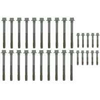 *SINGLE SET* GM LATE  LS1 LS2 LS3 Cylinder Head  Bolts. FULL Set/kit 2004 + ONWARDS GENUINE GM, TORQUE TO YIELD LS1 LS2 LS3