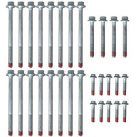 GM LS1 HEAD BOLTS KIT SET GENUINE GM- EARLY - TORQUE TO YIELD. (1997-2004)