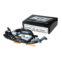 9MM FORD 302W 351W Windsor Spark Plug Wires Leads Kits HEI black Around Covers *early firing order*
