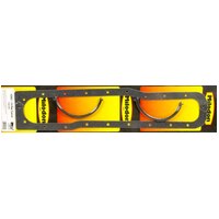 FORD SBF SUMP OIL PAN GASKETS FITS 289 302W WINDSOR Crush proof, Fiber, Multi-Piece