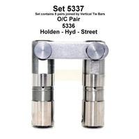 PAIR HOLDEN V8 253 304 308 355 5.0L HYDRAULIC ROLLER LIFTERS STREET TIE BAR 0.842