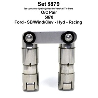 MOREL FORD SBF CLEVELAND WINDSOR HYDRAULIC ROLLER HIGH RPM TIE BAR LIFTERS DROP IN 302W 351W 351C 
