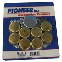 CHEVY SMALL BLOCK SBC Welch Welsh Expansion Freeze Plug complete Engine Kit, Brass, Natural, 