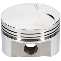 4.040" +.040" Ford 351C Cleveland Pistons suits "LONG ROD" Flat Top, Factory 302 Conrods. Hypatec Cast -3cc 0.912" Pin CH 1.415