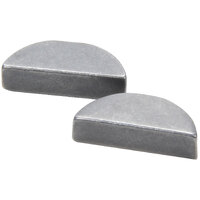 Crankshaft Keyway, Woodruff, 3/16 x 3/4 in, Steel, Natural, Buick / GM V6 / V8,