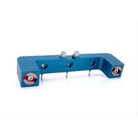 Pro Magnetic 3-Hole Deck Bridge Height Tool, Dial Indicator base,Â Blue
