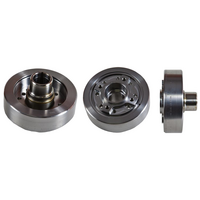 Ford 351 Cleveland Harmonic Balancer, Neutral / Zero Balance, 4 Bolt, Sports Series, Steel Inner, Steel Outer