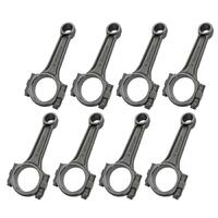 Stock Replacement Connecting Rods, 4340, I-Beam, 12-Point, Cap Screw, 6.135 in. Length, Chevy, Big Block, Set of 8