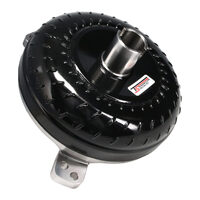 Turbo TH350 TH400 9.5" 3500 Stall Torque Converter 3200-3600 Billet Front Hub Big Shot & anti Balloon plate